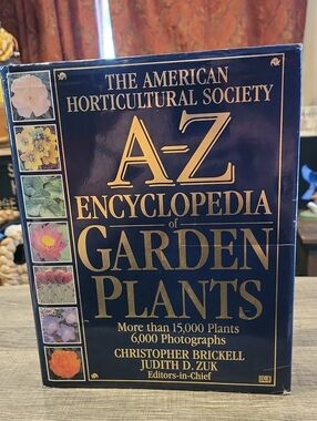 1st Edition/Bible/ Encyclopedia Of Garden Plants/ Flowers.Over 1,000 Pgs.EUC